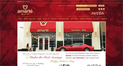 Desktop Screenshot of amartesalon.com